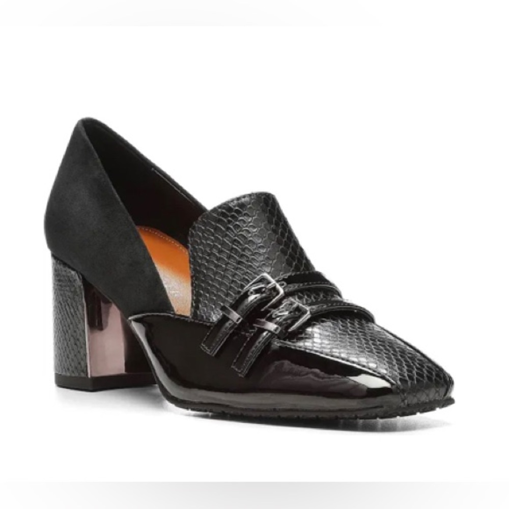 Donald j. Pliner Camden Black Dress block pump Heels size 6